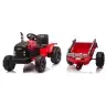 CH9959B Battery Operated Tractor with Trailer Red 24V