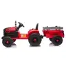 CH9959B Battery Operated Tractor with Trailer Red 24V