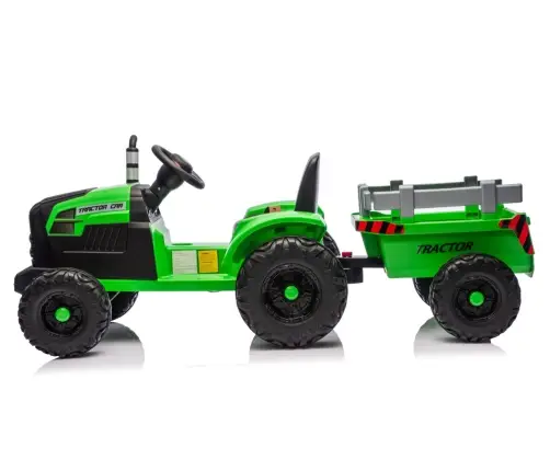 CH9959B Battery Operated Tractor with Trailer Light Green 24V
