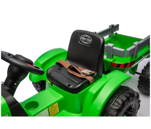 CH9959B Battery Operated Tractor with Trailer Light Green 24V