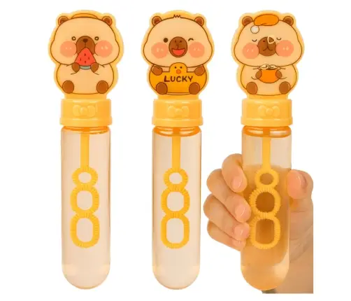 Capybara Soap Bubbles 3 Holes For Bubbles 35 ml Mix