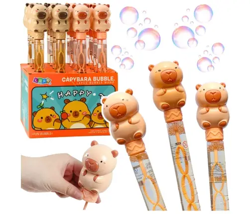 Soap Bubbles Large Extendable Wand Capybara 35 cm 120 ml