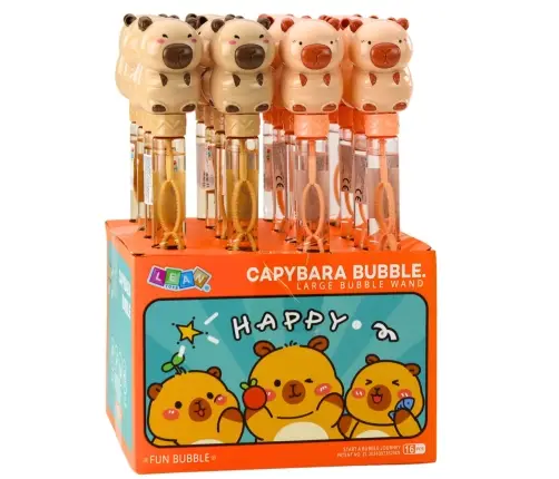 Soap Bubbles Large Extendable Wand Capybara 35 cm 120 ml