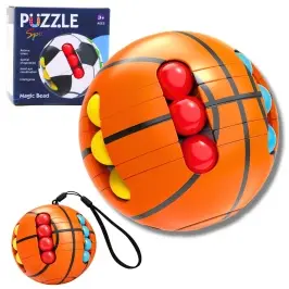 Ball Puzzle Arcade Logic Sensory For Children Orange