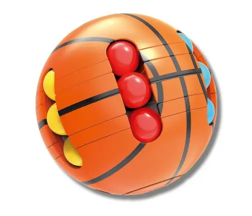 Ball Puzzle Arcade Logic Sensory For Children Orange