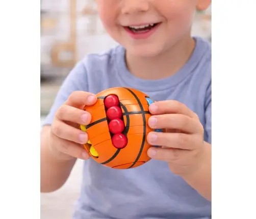 Ball Puzzle Arcade Logic Sensory For Children Orange