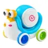 Interactive Snail Riding Drum Musical Educational Blue