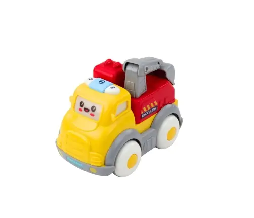 City Car Set for Toddlers, Drive, Moving Elements, Lights, Sounds