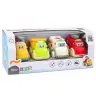 City Car Set for Toddlers, Drive, Moving Elements, Lights, Sounds