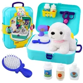 Beauty Set Pet Salon Suitcase Backpack 16 pcs.