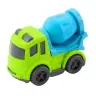Construction Vehicle Set: Cars, Concrete Mixer, Truck with Hook, BIOPlastic