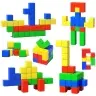 Set of Magnetic Blocks for Children Colorful Puzzle 32 pcs.