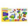 Set of Magnetic Blocks for Children Colorful Puzzle 32 pcs.