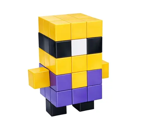 Magnetic Construction Blocks Cubes 3D Blocks Colorful 96 pcs.