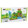 Magnetic Construction Blocks Cubes Square World 3D 114 pcs.