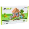 Magnetic Construction Blocks Cubes Square World 3D 312 pcs.