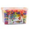 Straws 3D 4D Construction Blocks in a Box, Colorful, 1000 pcs.