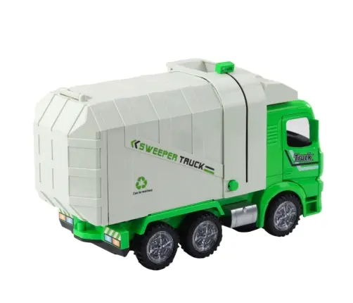 Garbage Truck City Lights Sounds Green