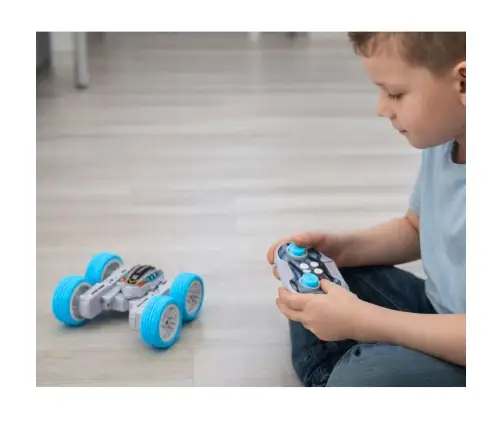 Remote Controlled Acrobatic Off-Road Car 360° Blue 1:32