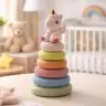 Soft Sensory Pyramid Unicorn Rubber ECO Colorful