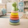 Soft Sensory Pyramid Dinosaur Rubber ECO Colorful