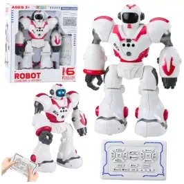 Interactive Remote Controlled RC Robot 16 Functions Lights Sounds Pink