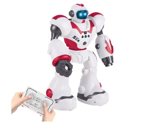 Interactive Remote Controlled RC Robot 16 Functions Lights Sounds Pink