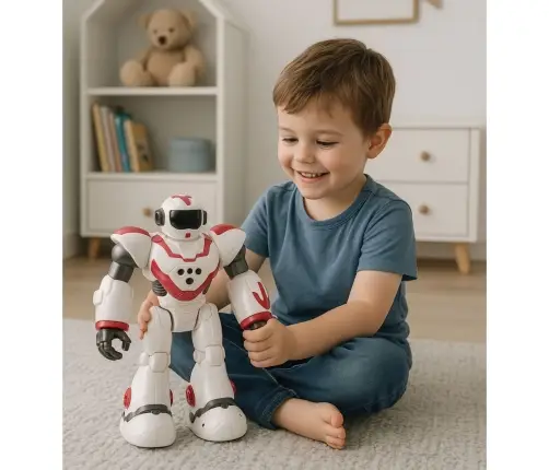 Interactive Remote Controlled RC Robot 16 Functions Lights Sounds Pink