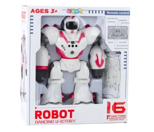 Interactive Remote Controlled RC Robot 16 Functions Lights Sounds Pink