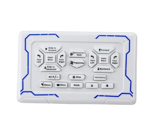 Interactive Remote Controlled Robot RC 16 Functions Lights Sounds Blue