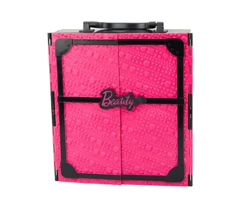 Pink Wardrobe Set for Dolls, Dresses, Shoes, Accessories