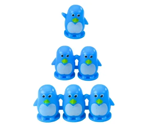 Blue Penguin Balancing Educational Skill Game for Children