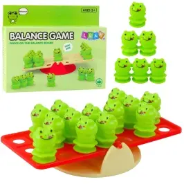 Educational Skill Game for Children Balancing Frogs