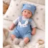 Baby Doll in Blue Bunny Outfit Accessories Sounds 39 cm