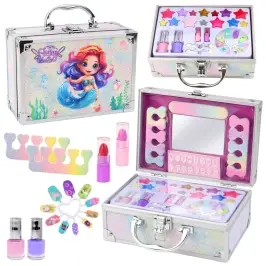 Mermaid Glitter Nail Makeup Cosmetics Beauty Set Mermaid Glitter Nail Makeup Cosmetics Beauty Set