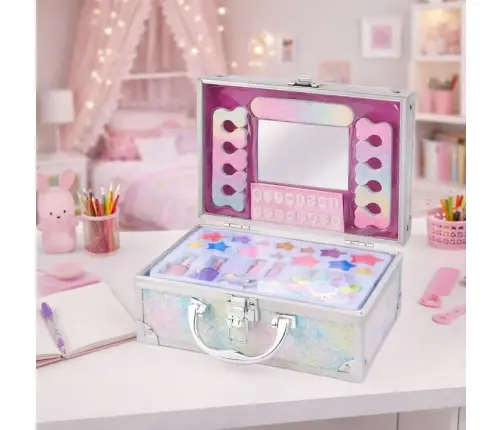 Mermaid Glitter Nail Makeup Cosmetics Beauty Set