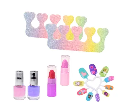 Mermaid Glitter Nail Makeup Cosmetics Beauty Set
