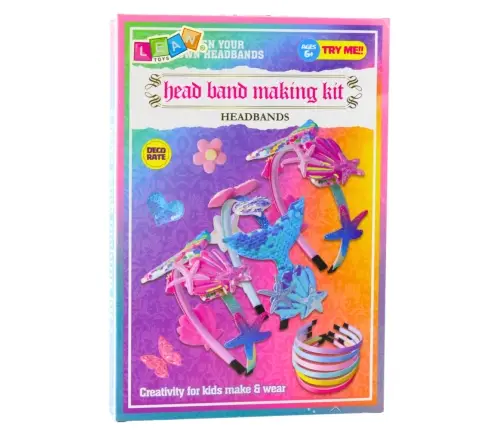 DIY Creative Kit for Making Seashell Mermaid Hairbands