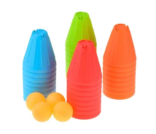 Educational Skill Game Fast Cups 3in1 Balls Cups 38 pcs.