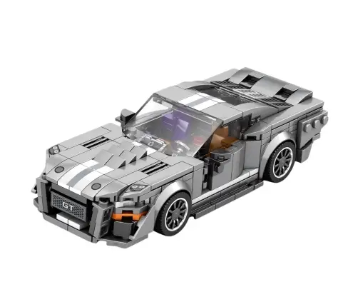 GT500 Car Construction Bricks Set Gray 476 pcs.