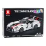 Construction Bricks VIPER Sports Car White and Red 379 pcs.