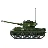 Construction Blocks Military Tank Sherman M4A3E8 Scale 1:30 839 pcs.