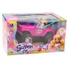 Remote Controlled RC Off-Road Car with Dolls Pink 1:16