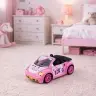 Remote Controlled Car RC Convertible For Dolls Pink