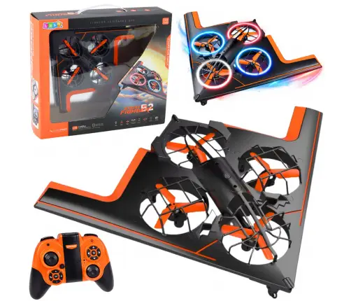 RC Remote Controlled Drone Flying Quadcopter LED Lights App