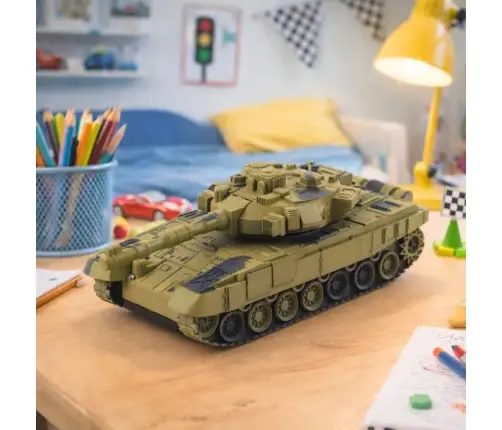 T90 Military Tank Remote Controlled RC Lights Sounds Sand 1:18