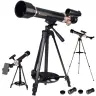 Educational Aluminum Astronomical Telescope with Tripod and Accessories 1.35 M