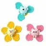 Set of Fidget Spinners Rattles Spinning Suction Cups Colorful 3 pcs.