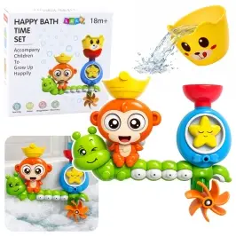 Water Bath Toy Monkey Caterpillar Cup Suction Cups