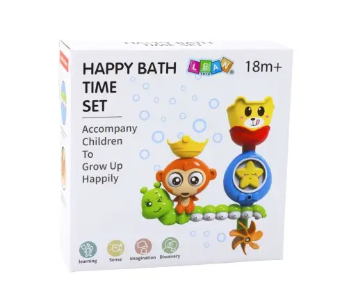 Water Bath Toy Monkey Caterpillar Cup Suction Cups